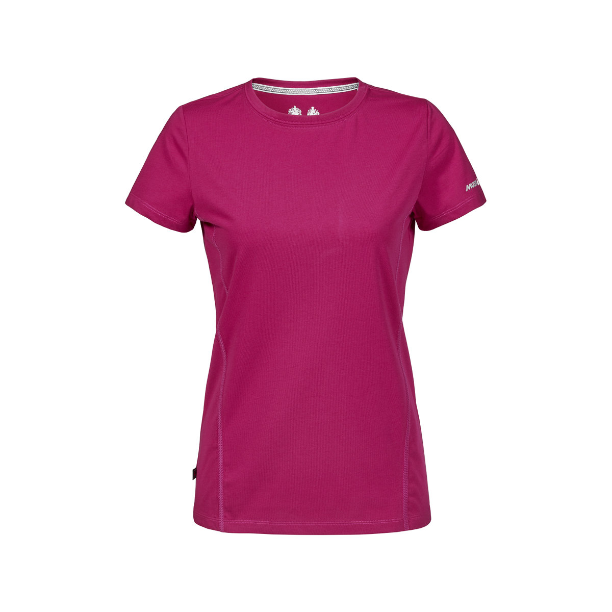 Musto Evolution Sunblock T-shirt femme cerise, taille XS