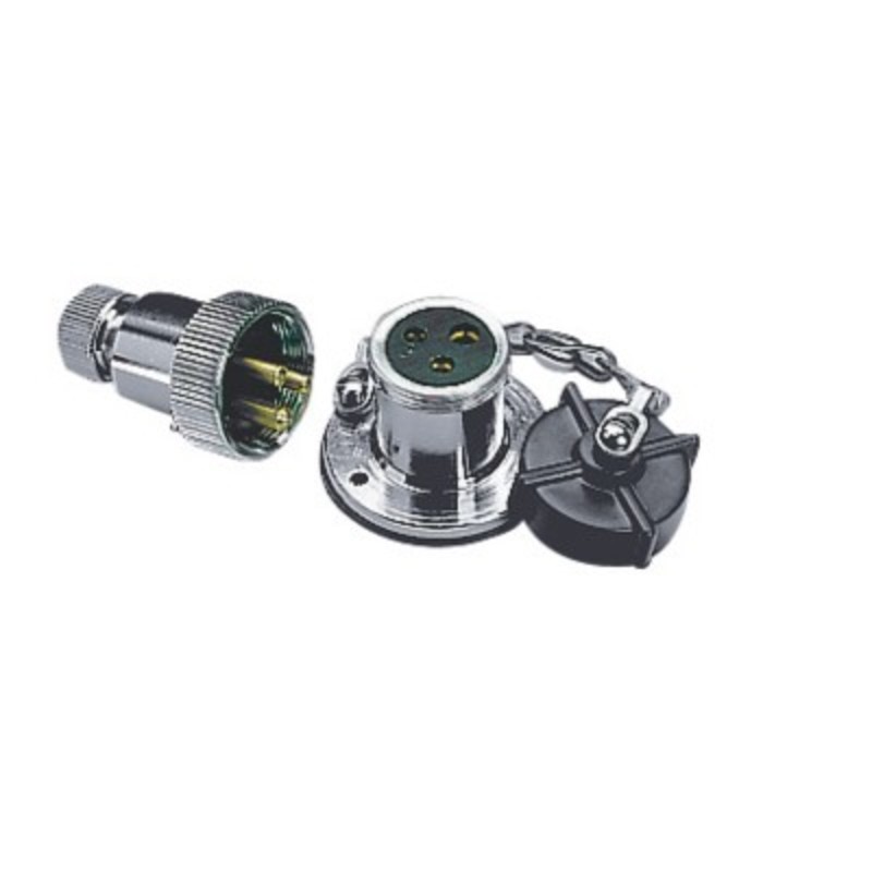 Plastimo prise etanche inox 3 bornes amp
