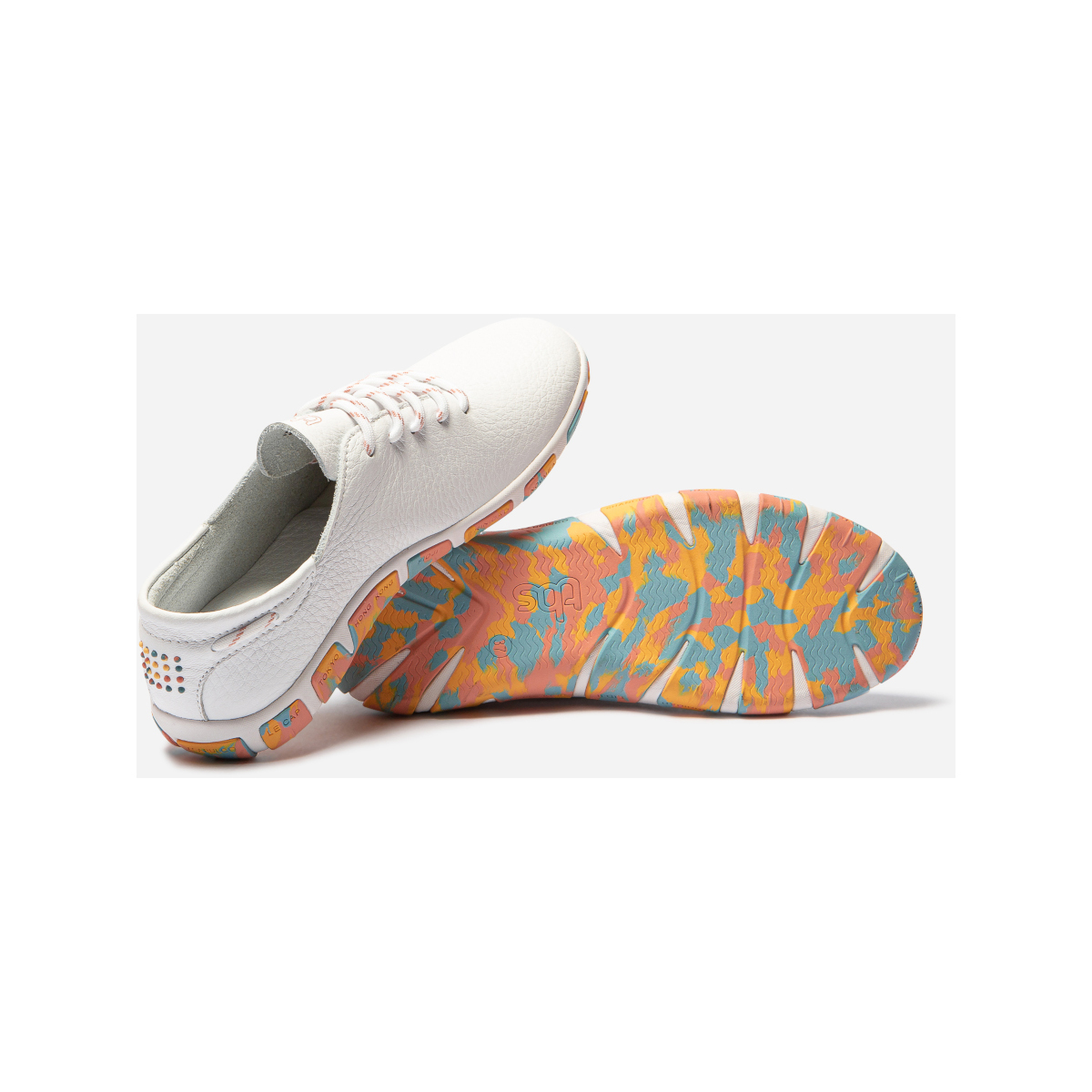TBS Jazaru chaussure bateau, femme - blanc/rosé, pointure 40