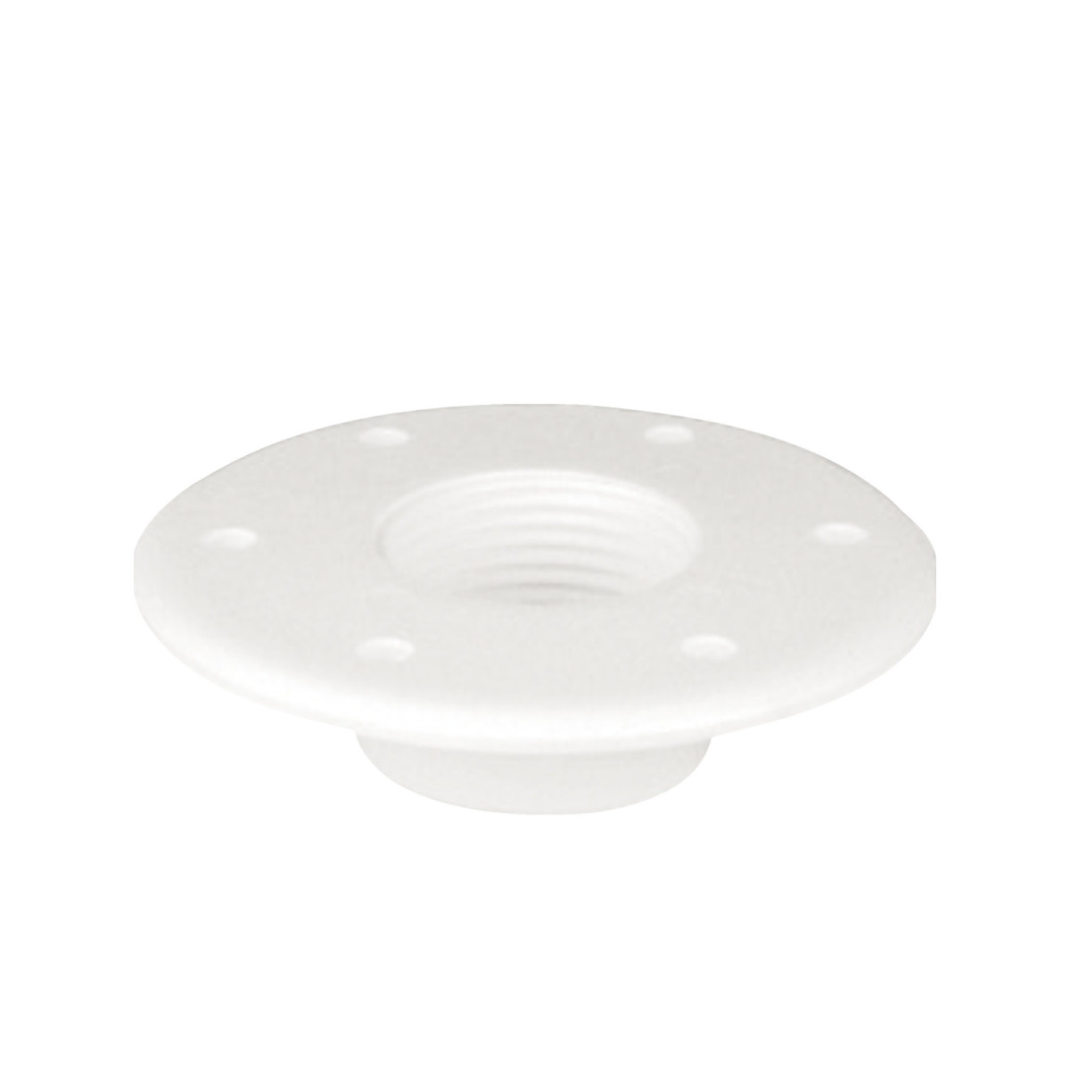 Plastimo Plaque de base en PVC pour montage affleurant