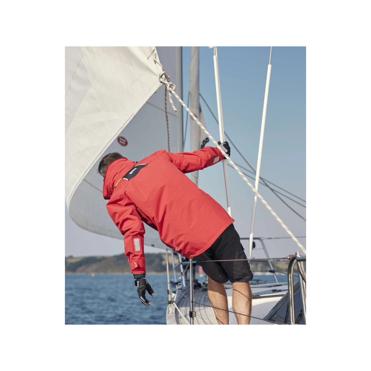 Gill OS33J veste de voile Coastal homme rouge, taille L