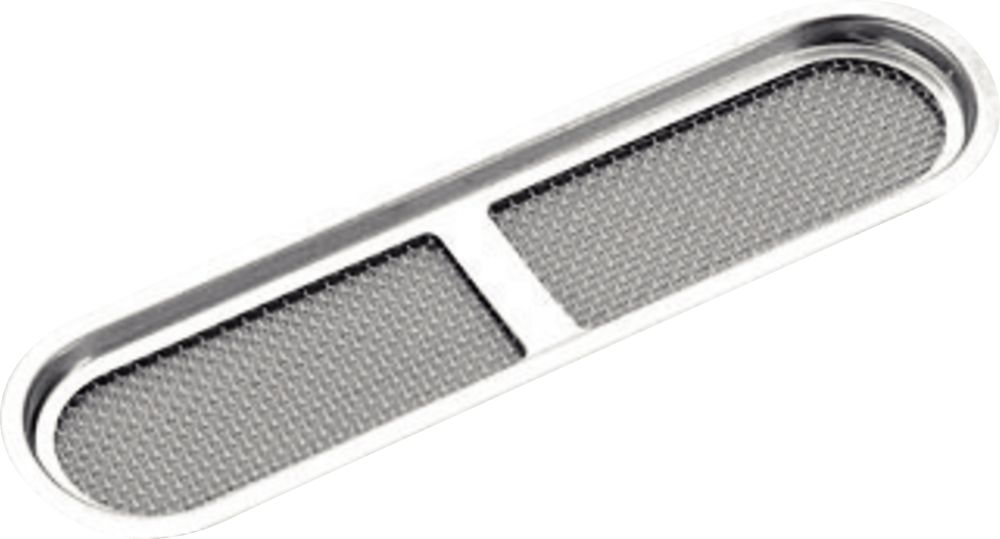 Plastimo grille ventilation 150x40mm inox 304