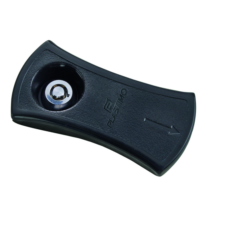 Plastimo kit serrure noir trappe d'acces