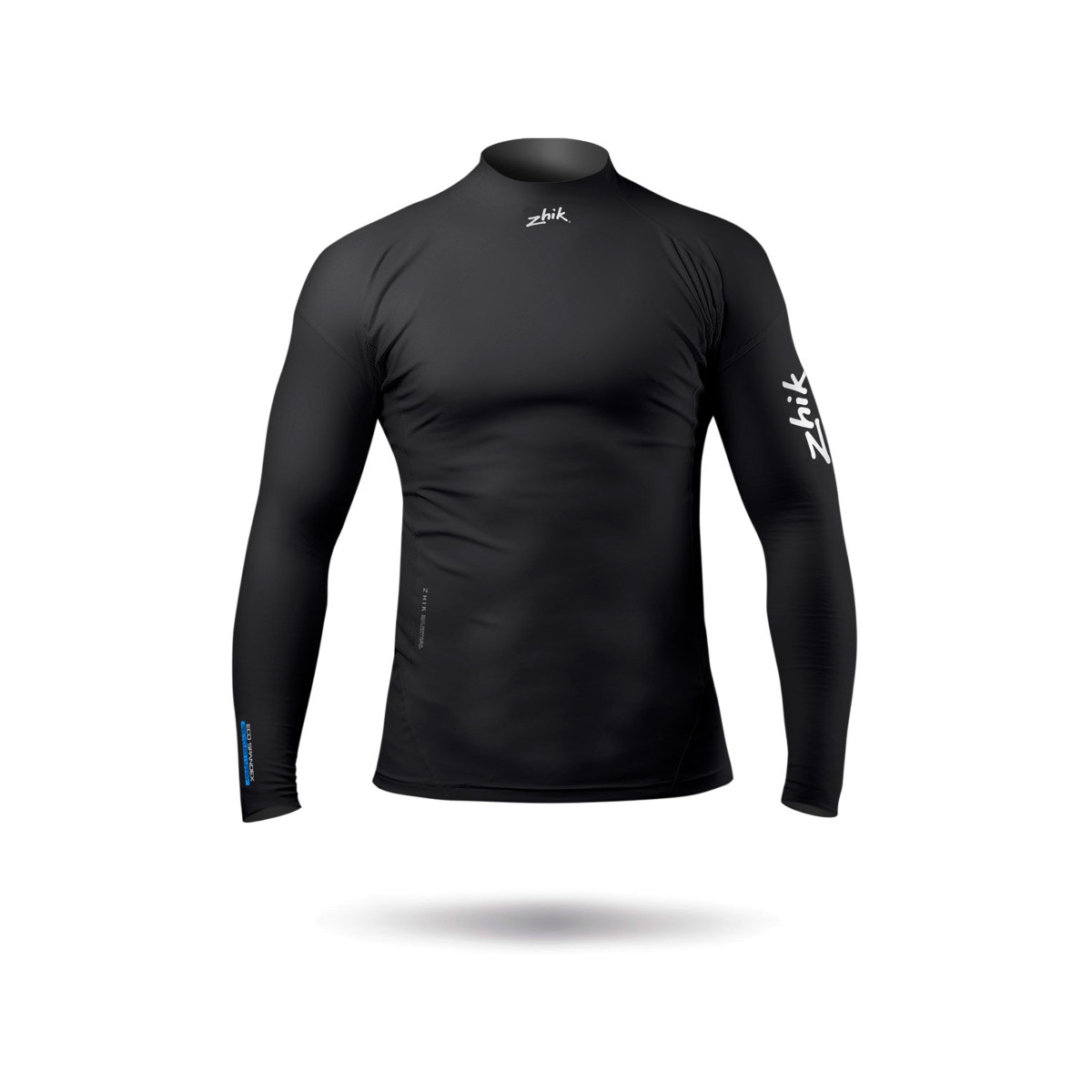 Zhik Eco haut élasthanne manches longues, homme - noir, taille XL
