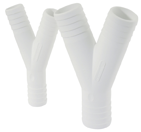 Plastimo raccord y eaux noires d38/25+25 mm