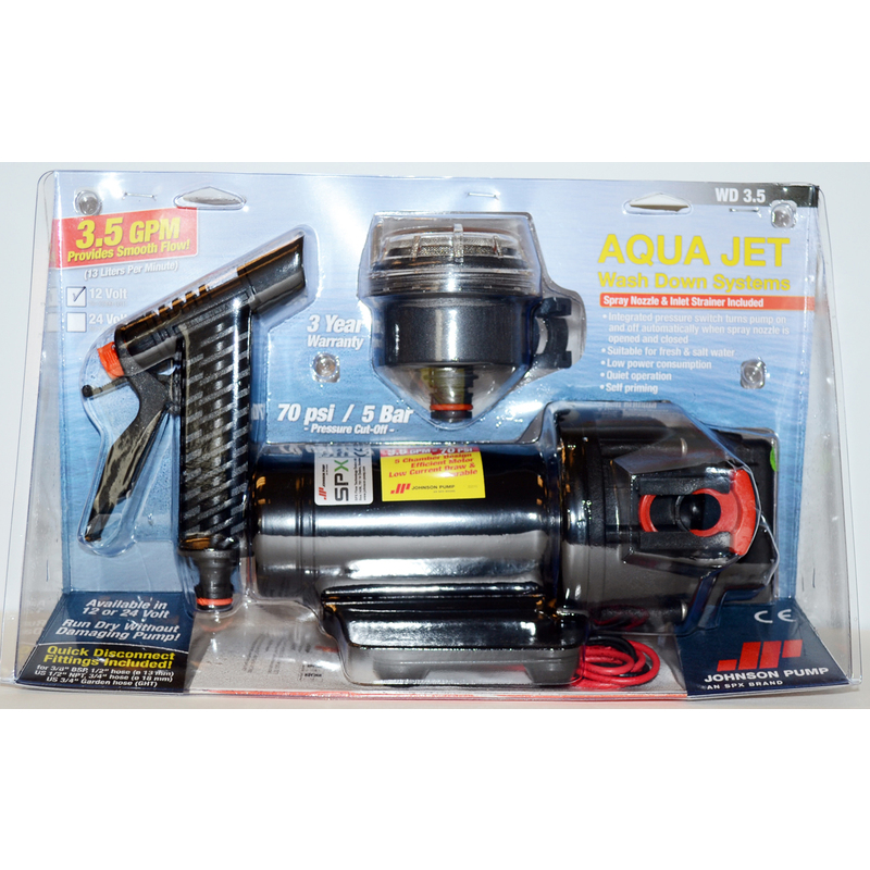 Johnson Lave-pont WD 3.5 12V 13-Ltr. 5bar