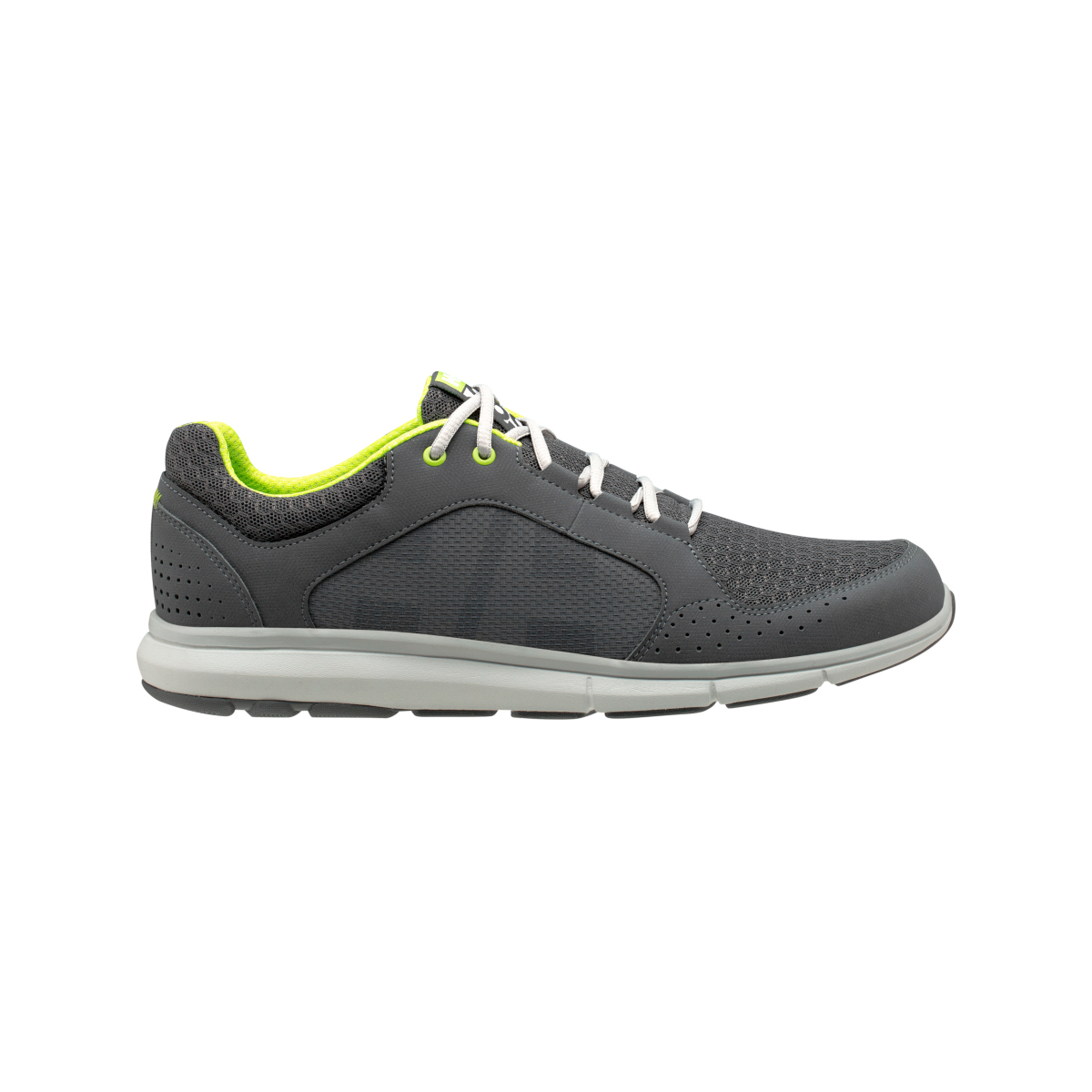 Helly Hansen Ahiga V4 Hydropower Chaussure de voile homme anthracite-jaune, taille 44