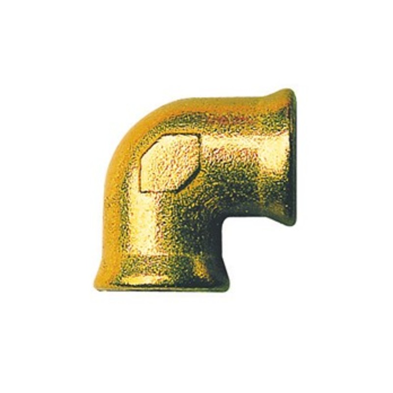 Plastimo raccord laiton coud.90° fem fem.1''