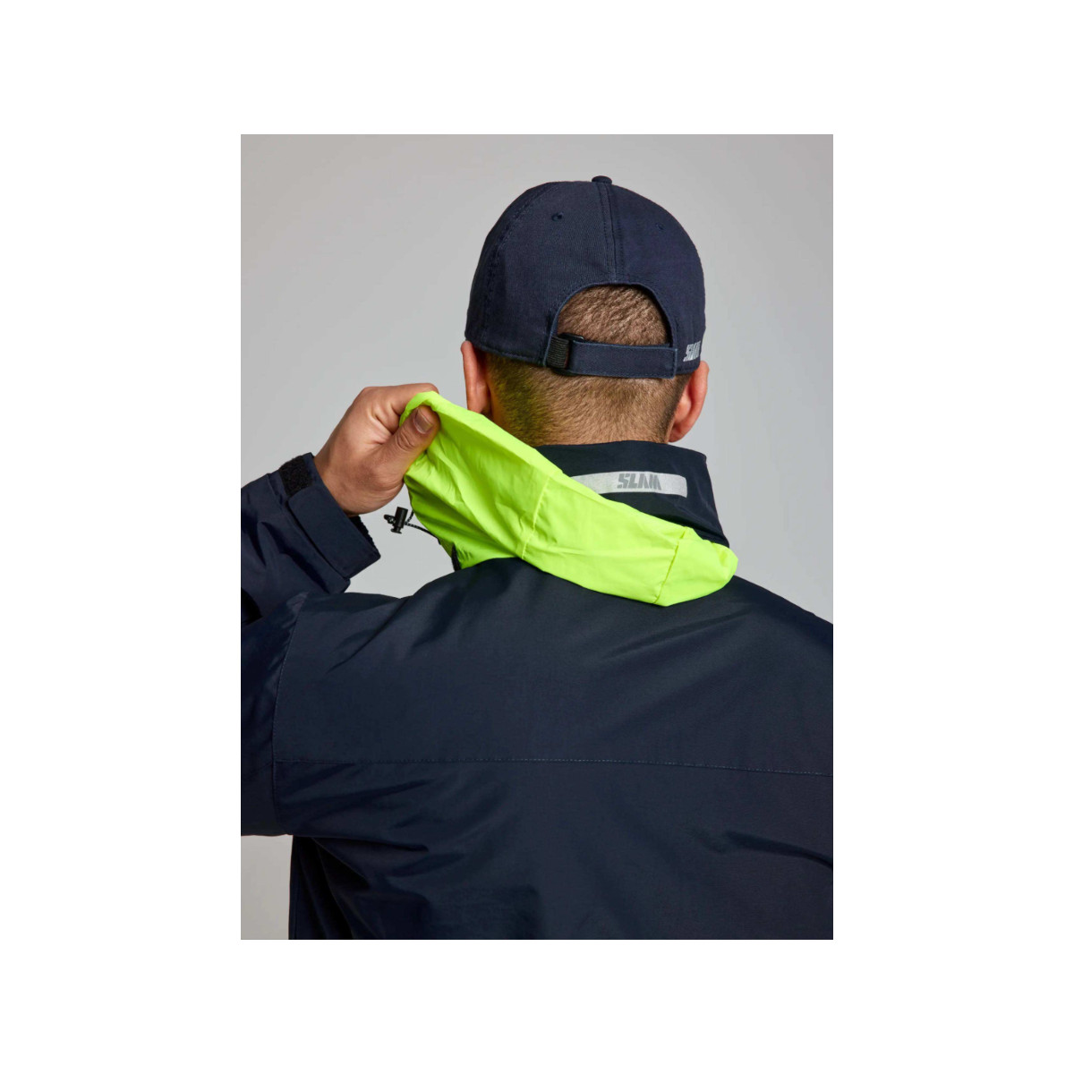 SLAM Sailing Warm Jacket veste de voile pour homme bleu marine foncé, taille L