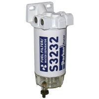 Parker 660R préfiltre séparateur eau/essence - 227 L/h, 10µ
