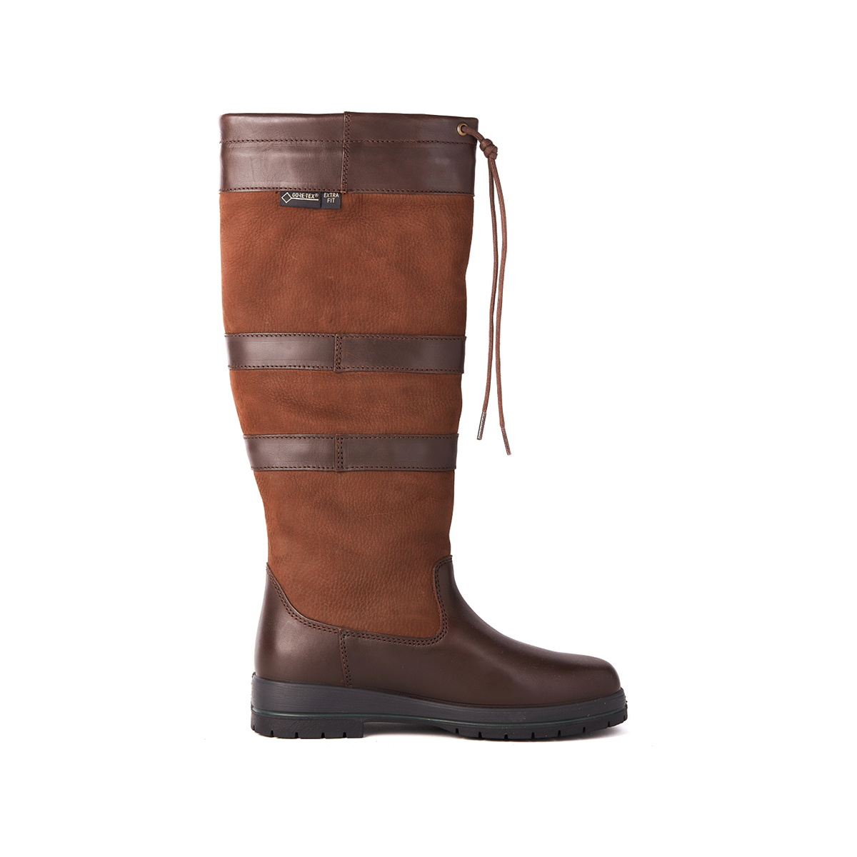 Dubarry Galway ExtraFit Country Boots bottes en cuir Gore-Tex unisexe walnut-brun, taille 47