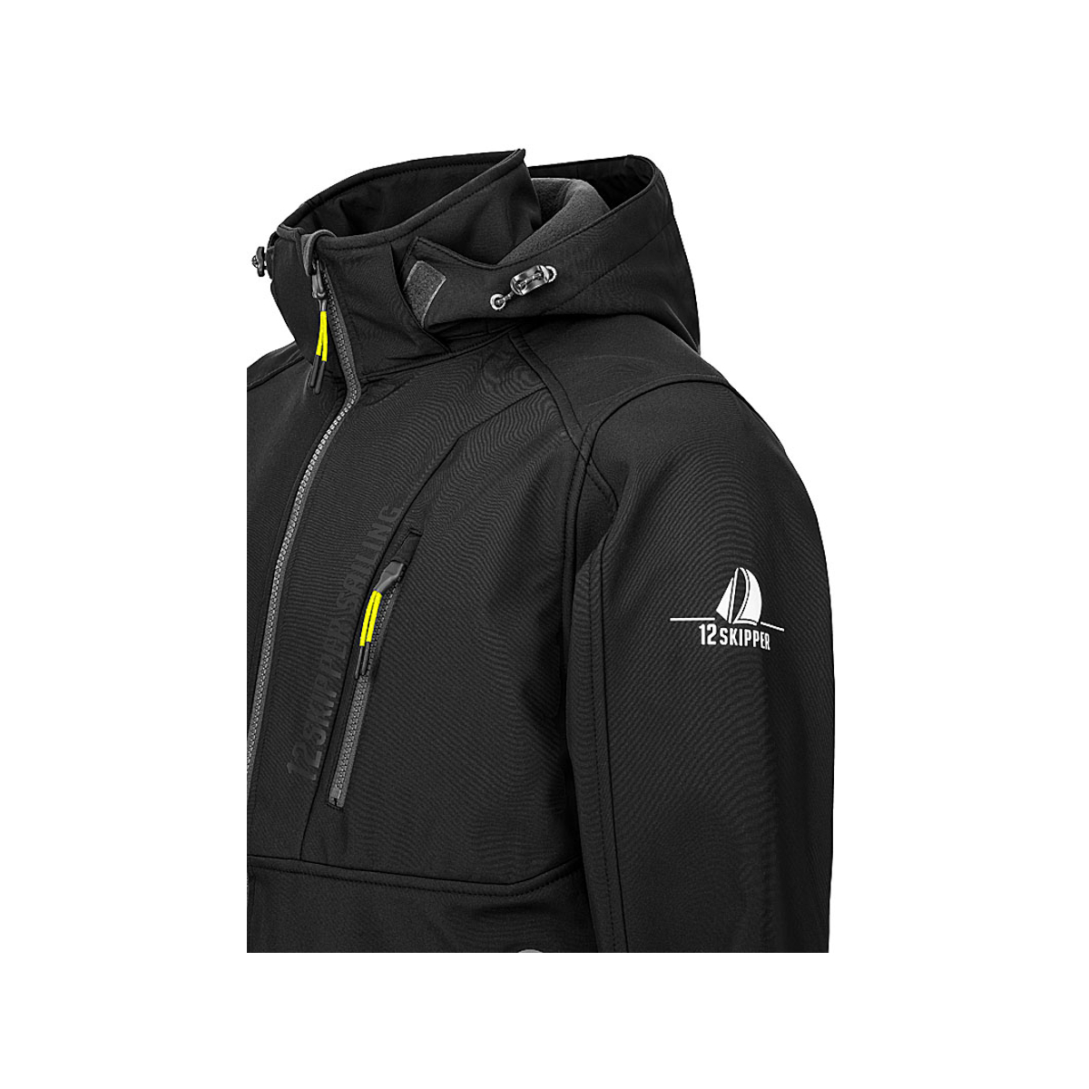 DEAL : 12skipper Amundsen veste softshell unisexe - noir, taille S