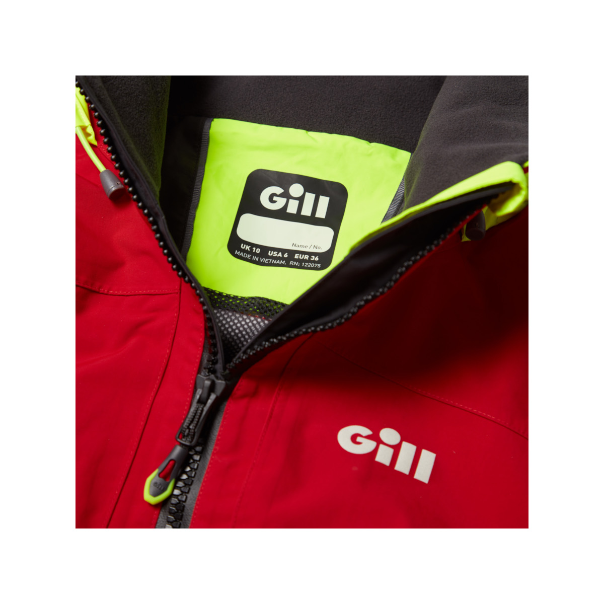 PROMO : Gill OS32 veste de voile Coastal femme rouge, taille 10