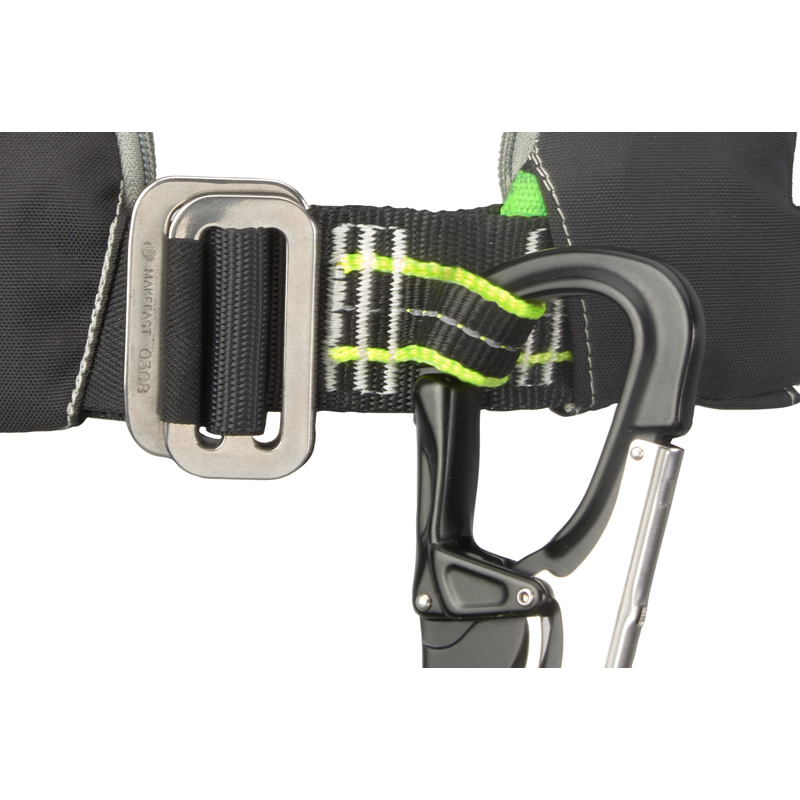 Plastimo gilet gf pilot 165 zip manu+harn rge