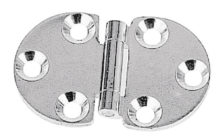 Plastimo charniere laiton chrome 30x47mm