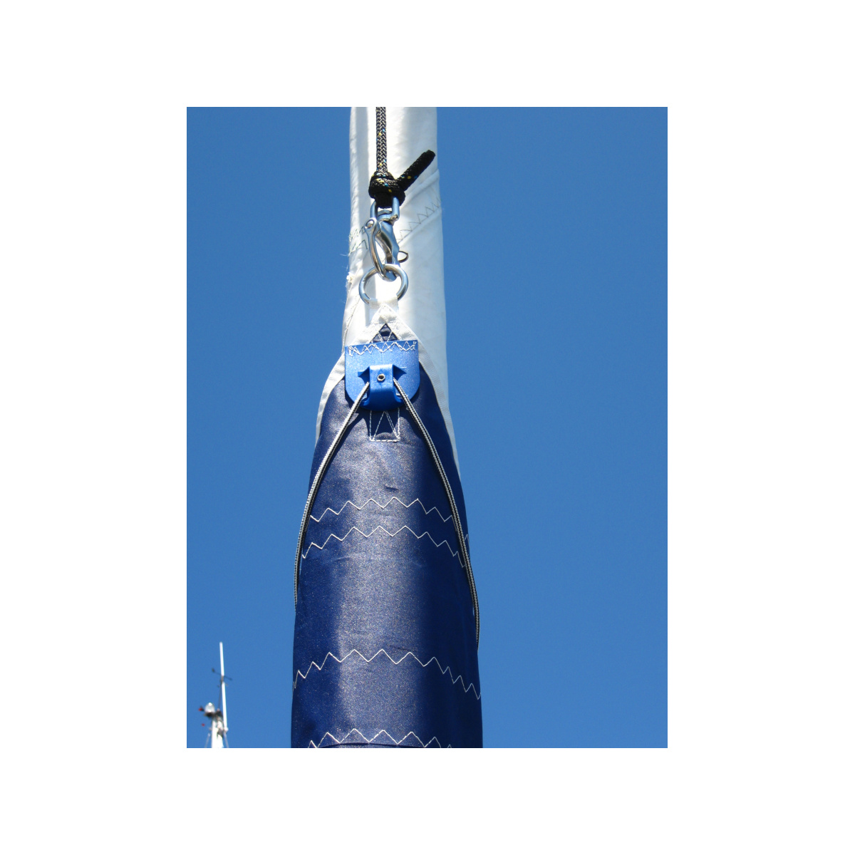 12seemeilen Housse de protection pour enrouleur de foc bleu - Longueur 11,50 m bleu