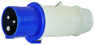 Plastimo fiche plastique droite 32a 2+t ip44