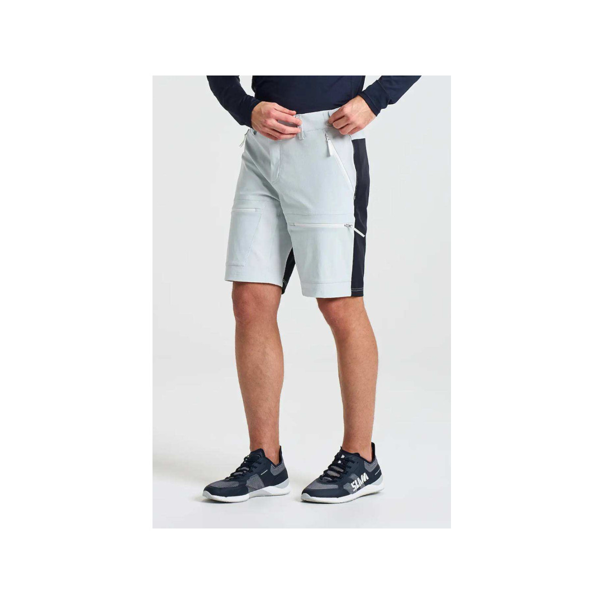 SLAM Altura Tech Short short de voile pour homme - Couleur gris