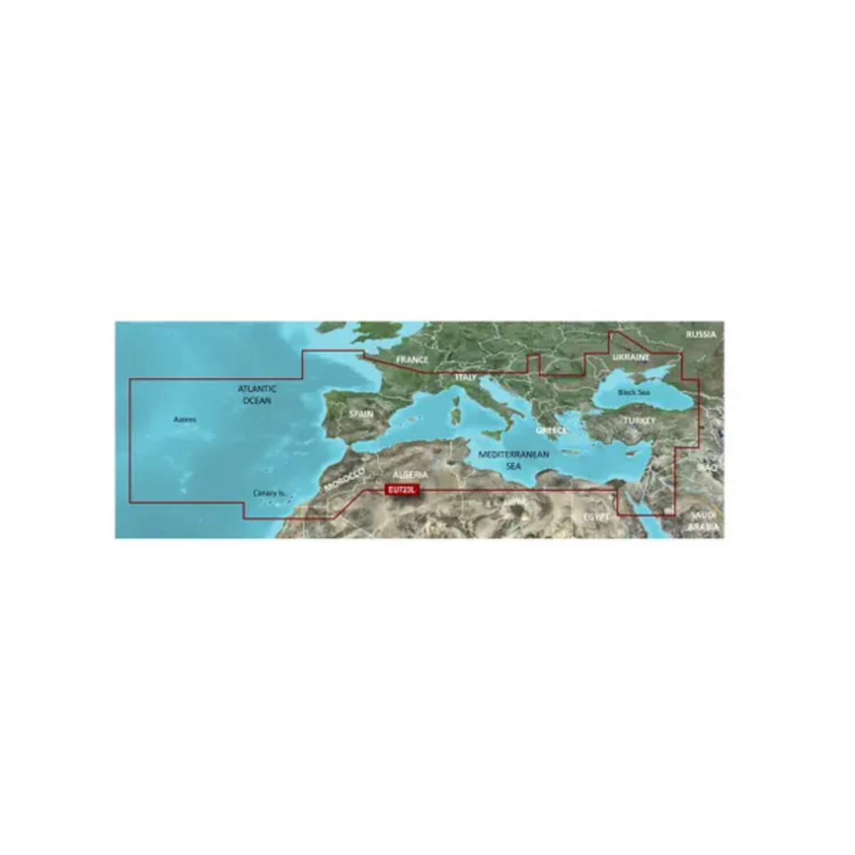 Garmin VEU723L carte marine Europe du Sud