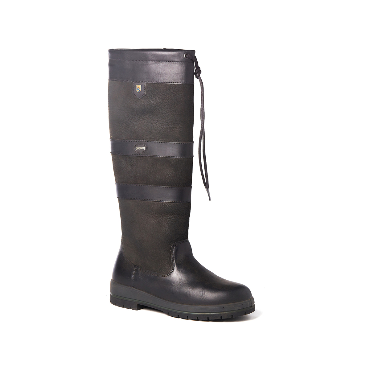 Dubarry Galway RegularFit Country Boots bottes en cuir GoreTex unisexe noir, taille 38