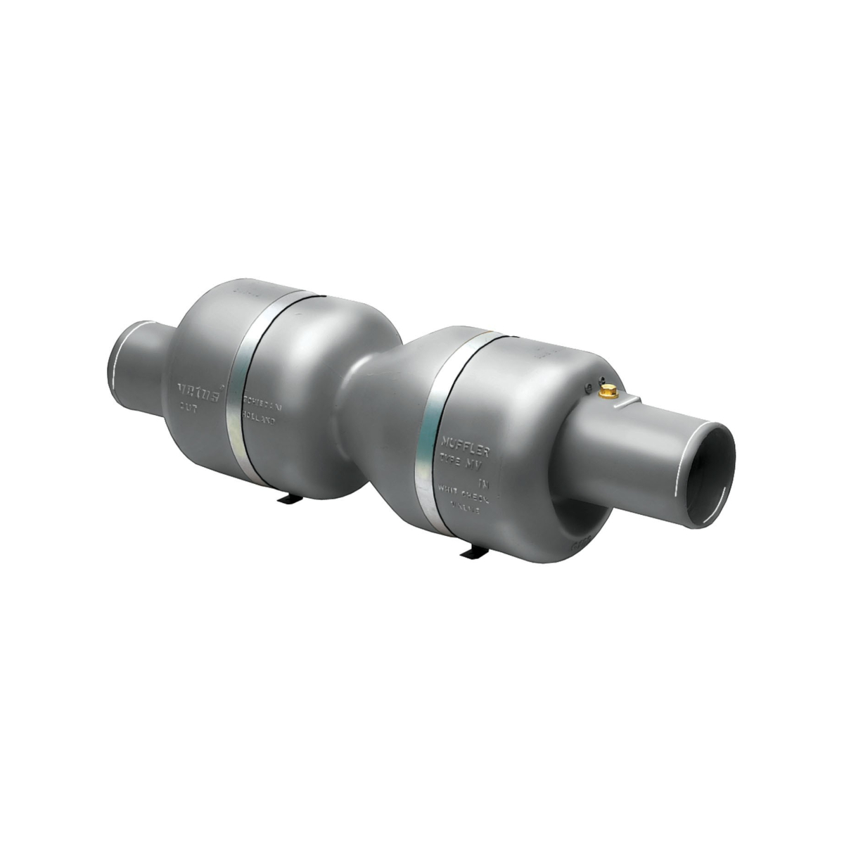 Vetus silencieux mv125 - ø125 mm (à clapet battant)