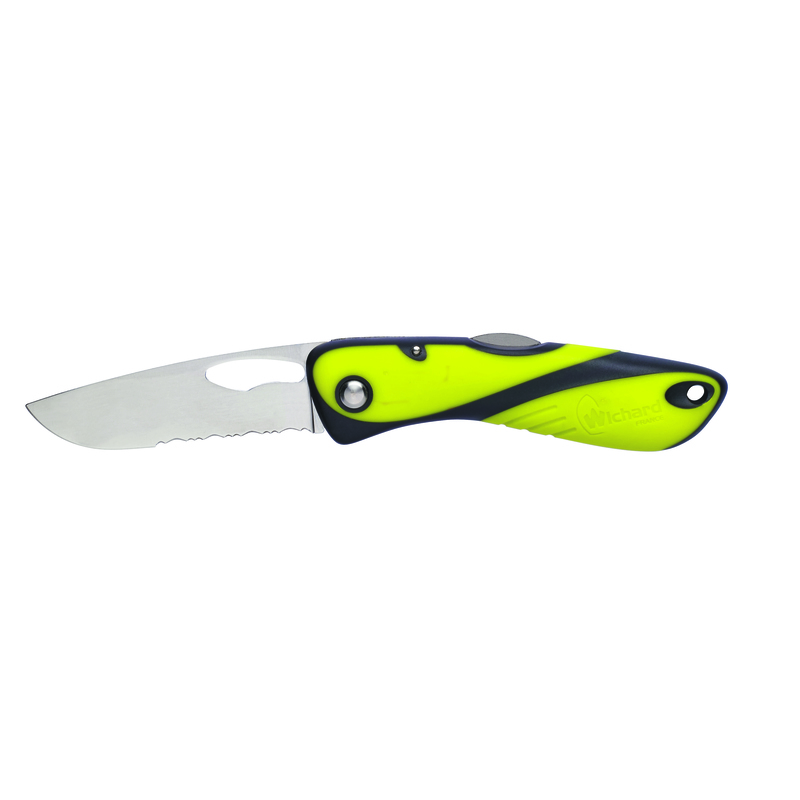Plastimo couteau offshore simple fluo/noir