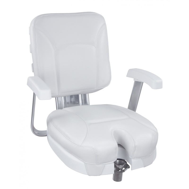 Plastimo siege de peche blanc avec accoudoirs