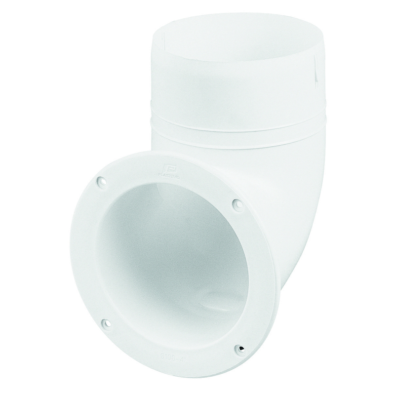 Plastimo aerateur coude dia 4 pouces