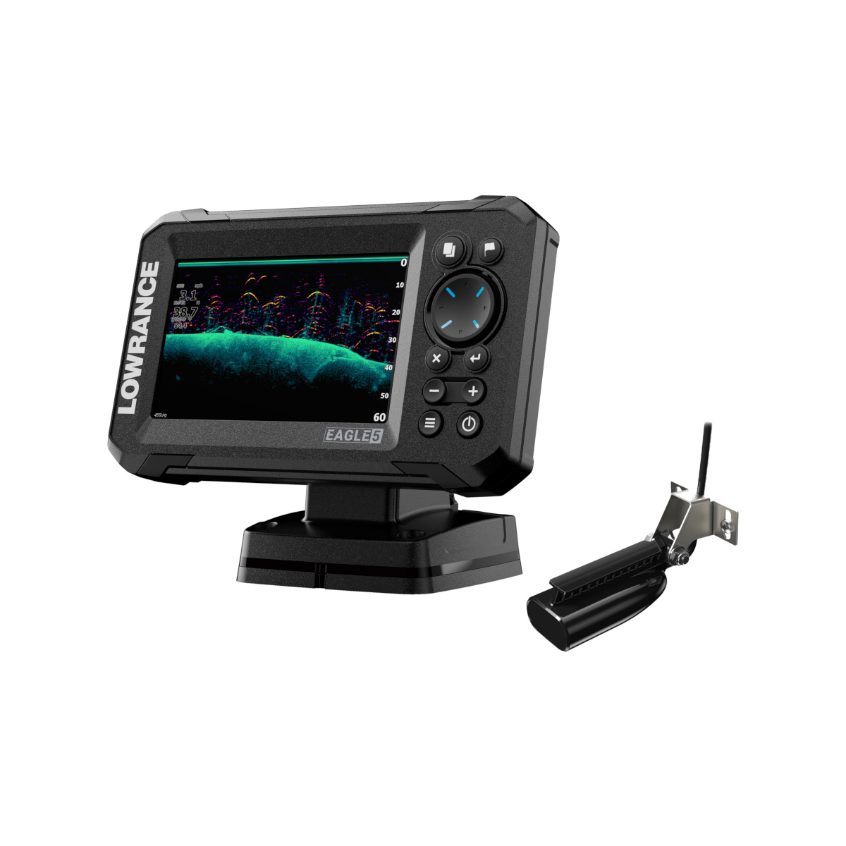 Lowrance Eagle 5 traceur de cartes - sonde tableau arrière SplitShot HD incluse