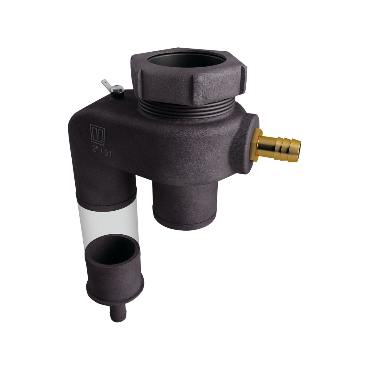 Vetus nable anti-débordement splash-stop fsa ø38 mm - évent ø16 mm