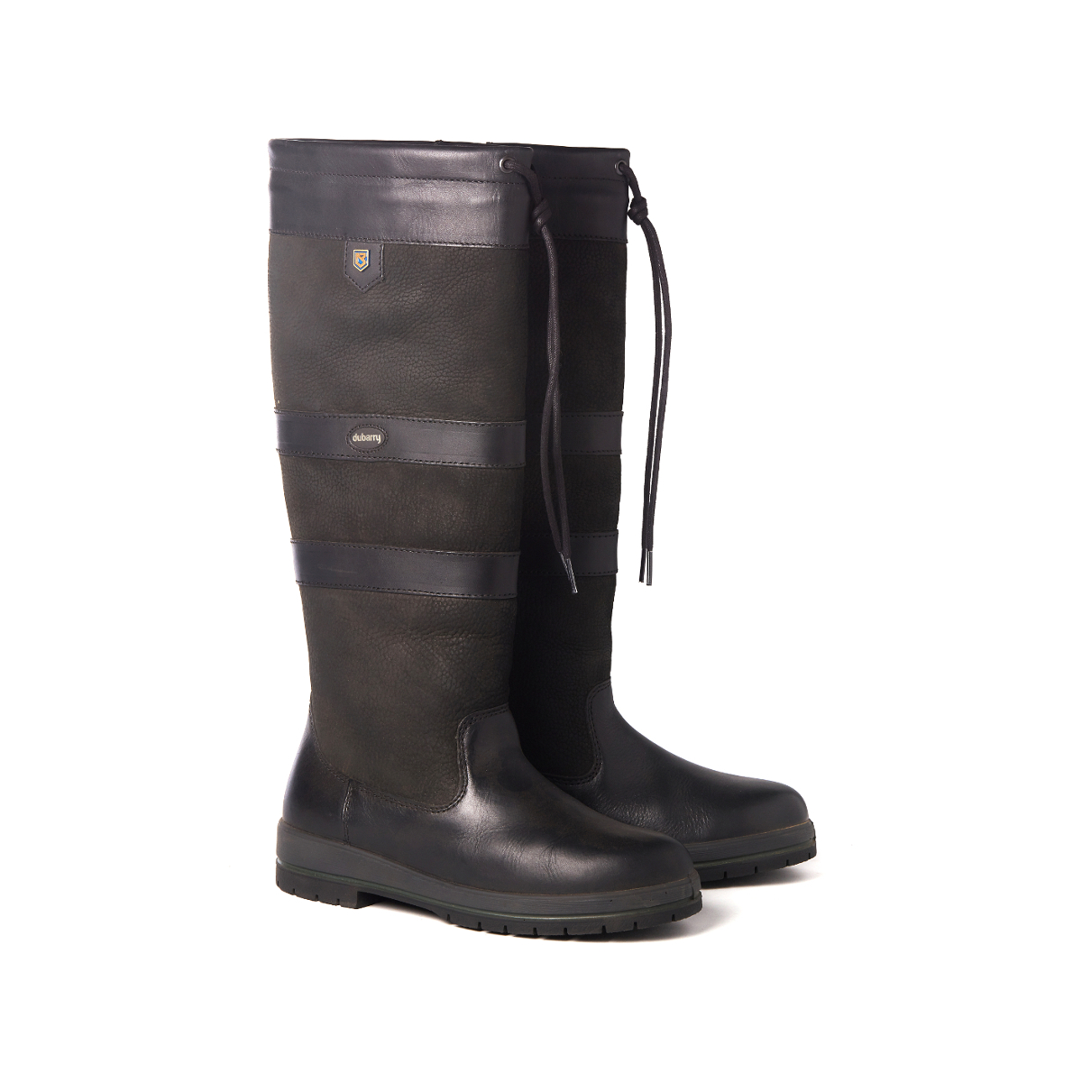 Dubarry Galway RegularFit Country Boots bottes en cuir GoreTex unisexe noir, taille 38