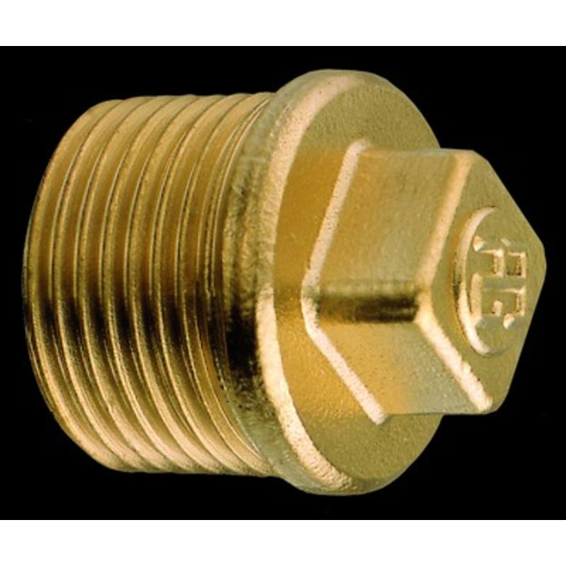 Plastimo bouchon laiton male tete carre 1/2''