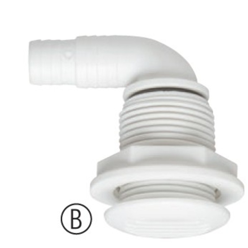 Plastimo event rond sort.90 pr tuyau d17-19mm blc