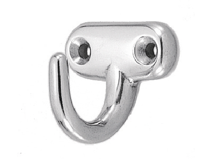 Plastimo crochet inox 2 trous h25mm l25mm