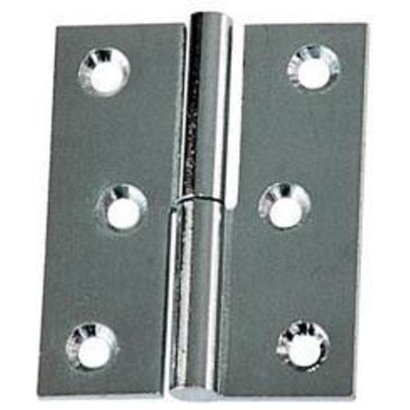 Plastimo paumelle laiton chrome 70x40mm dr. | PL-100-103-860