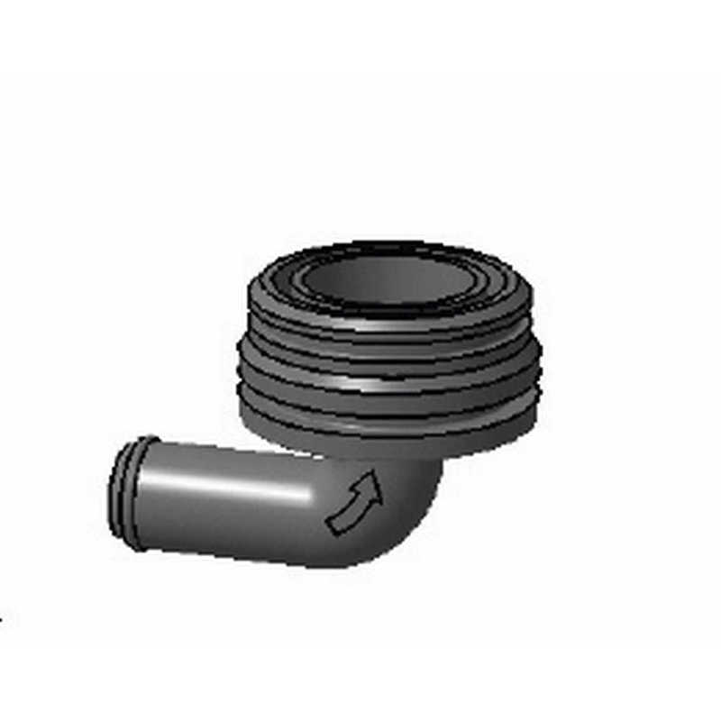 Plastimo embout entree coude 19mm+joint torique