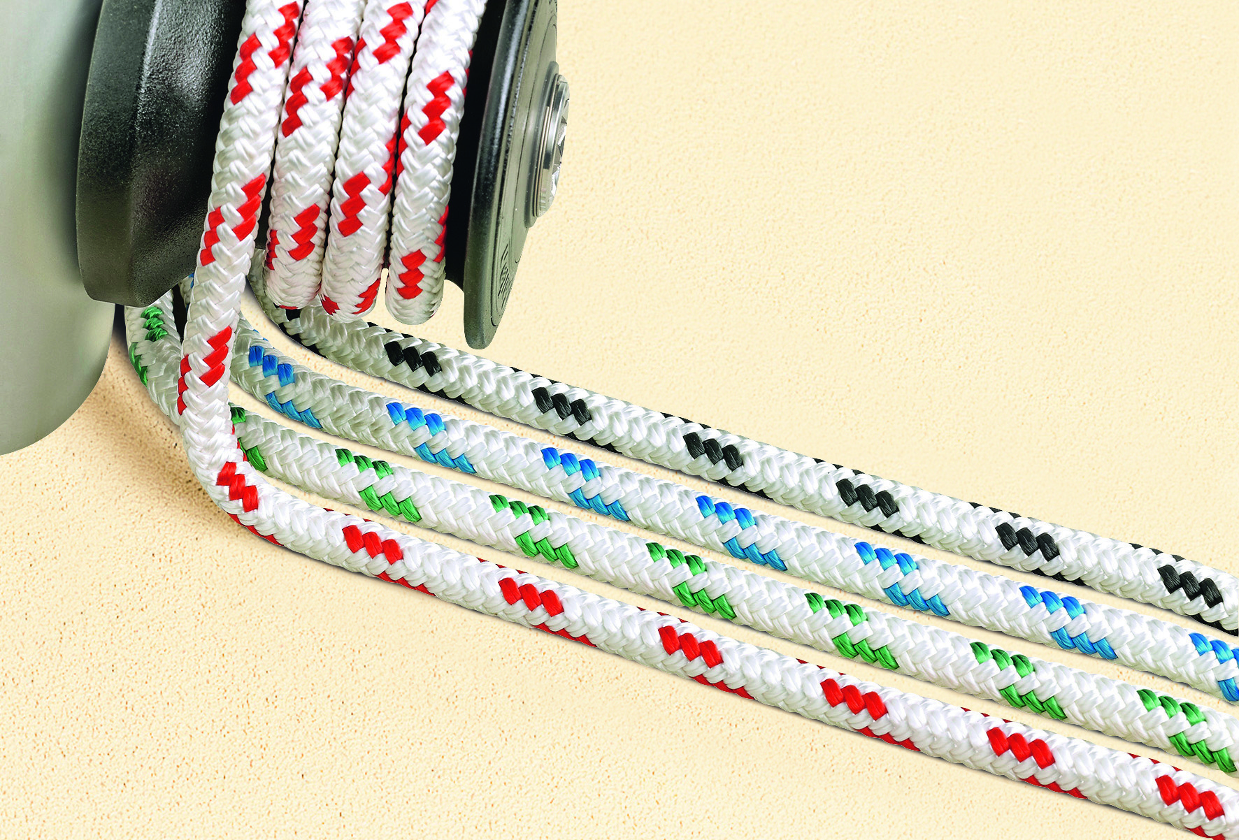 Plastimo cordage polyester ame // bleu diam 8mm
