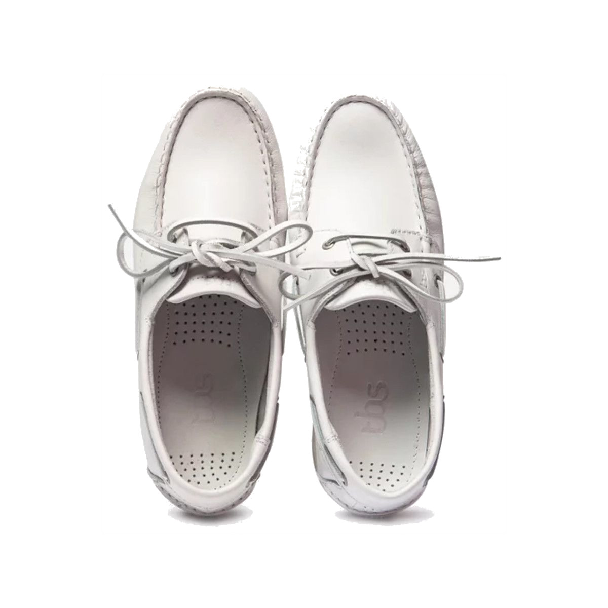 PROMO : TBS Phenisa chaussure bateau, femme - blanc, pointure 39