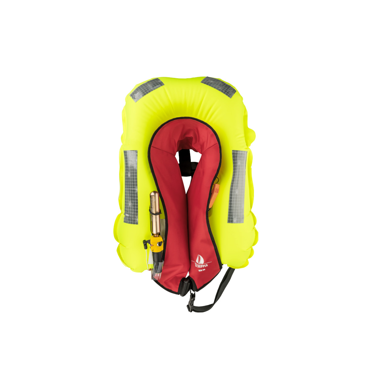Lot de 4 : 12skipper gilet de sauvetage automatique 165N ISO - rouge