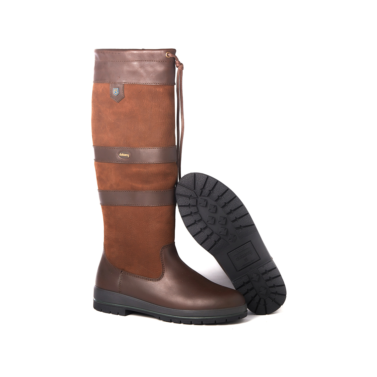 Dubarry Galway Slimfit Country Boots bottes en cuir Gore-Tex Unisex walnut-braun, taille 37