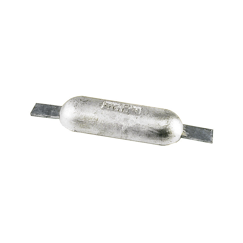 Anode en aluminium - Poids 1,0 kg, longueur 200 mm