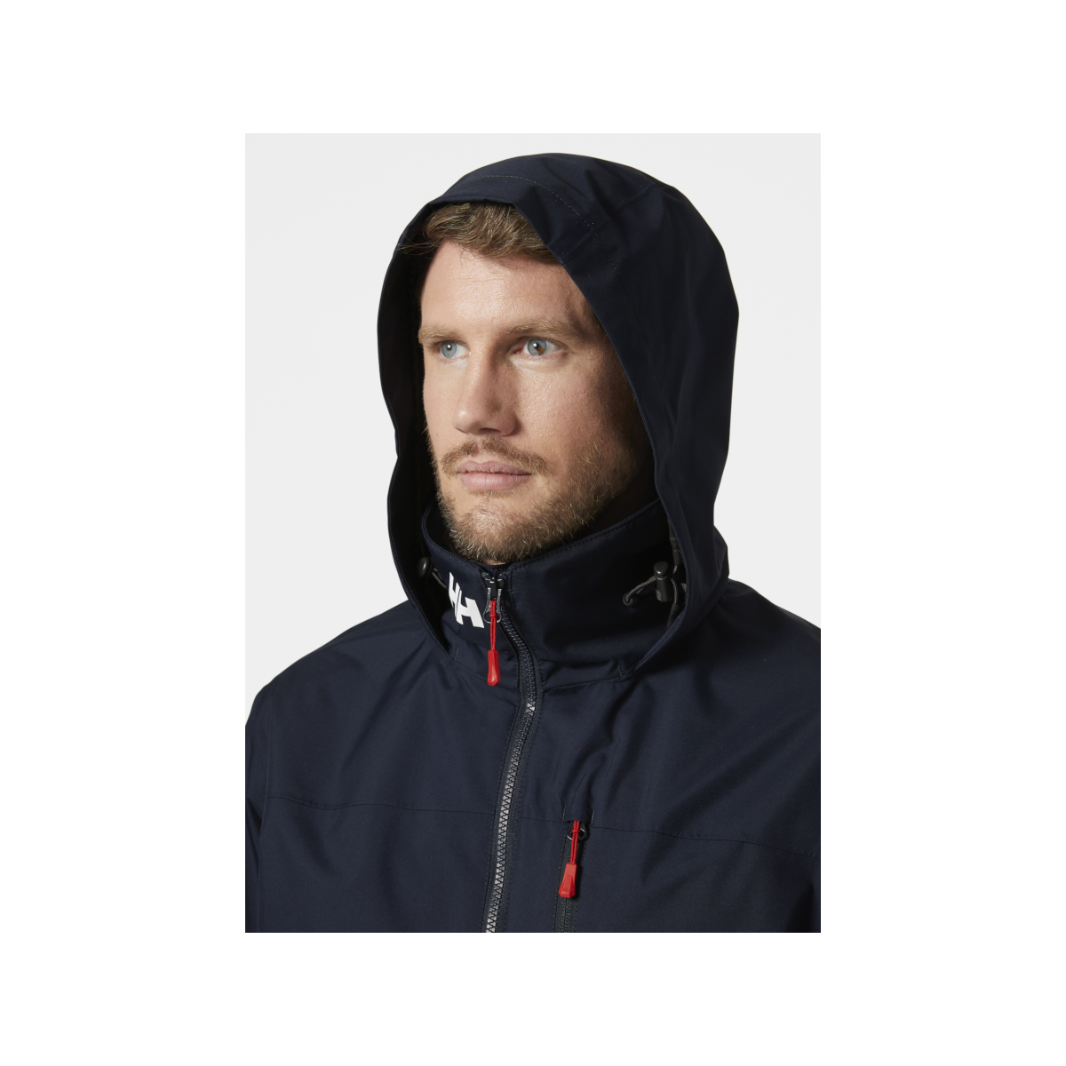 Helly Hansen Crew Hooded 2.0 Veste de voile pour homme, bleu marine, taille S