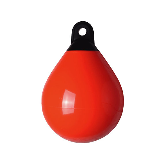 Pare-battage boule de Majoni- couleur orange, diamètre 55cm