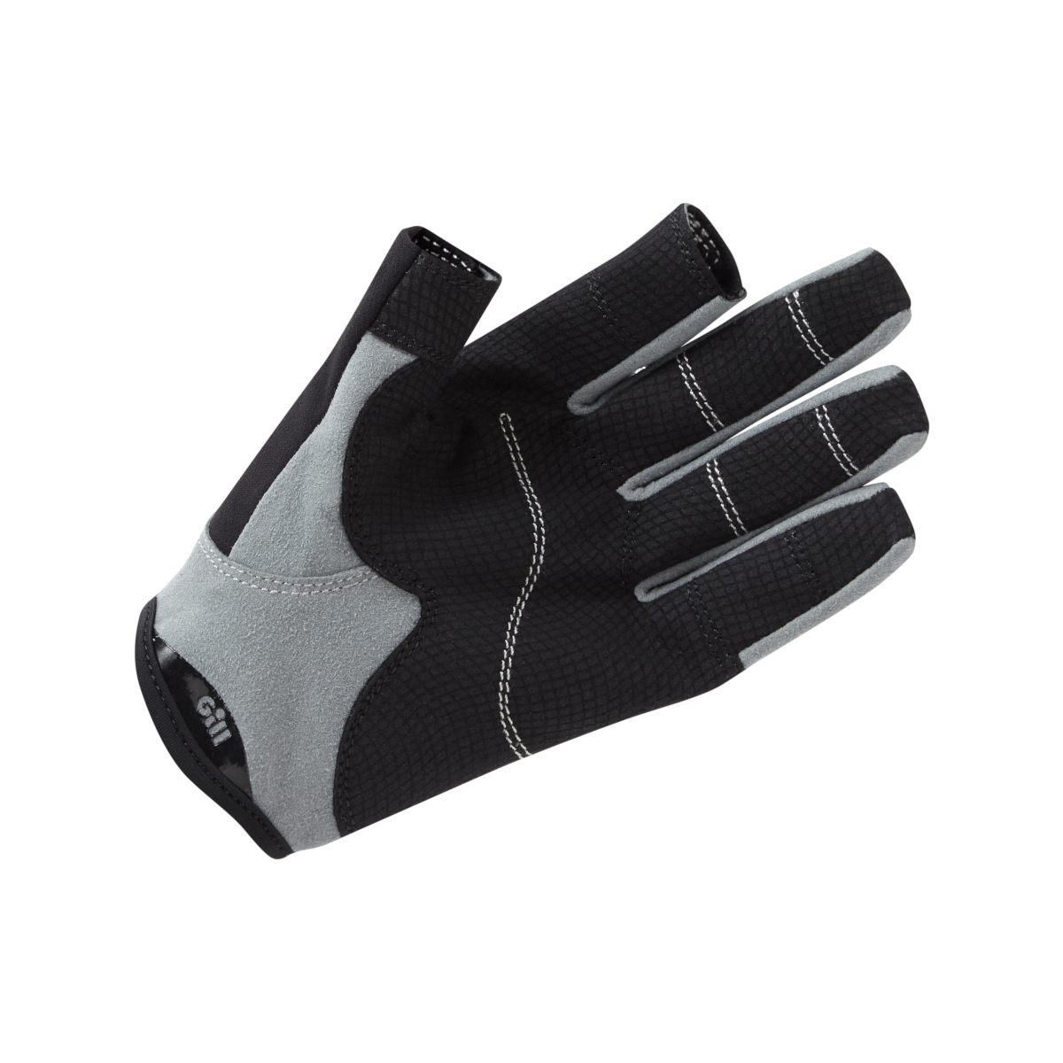 Gill Deckhand gants de voile à doigts longs - noir, taille S