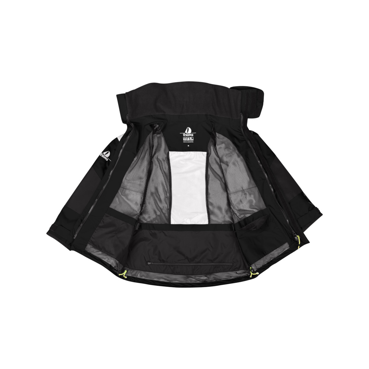 12skipper Magellan veste de quart hauturière, unisexe - noir, taille M