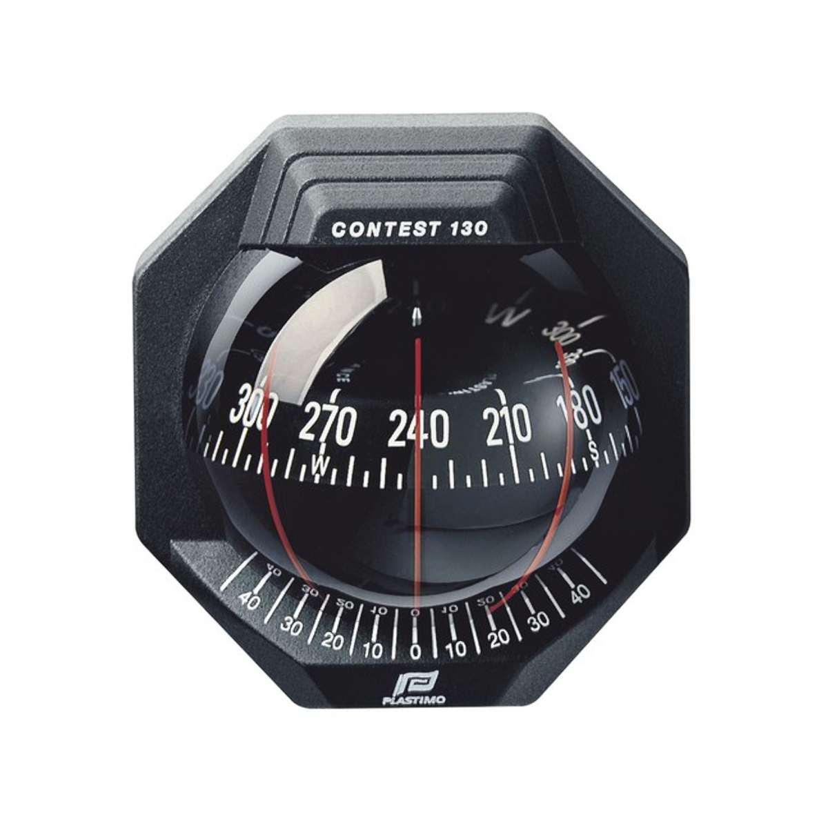 Plastimo compas contest 130 noir,r-noir,15d,za