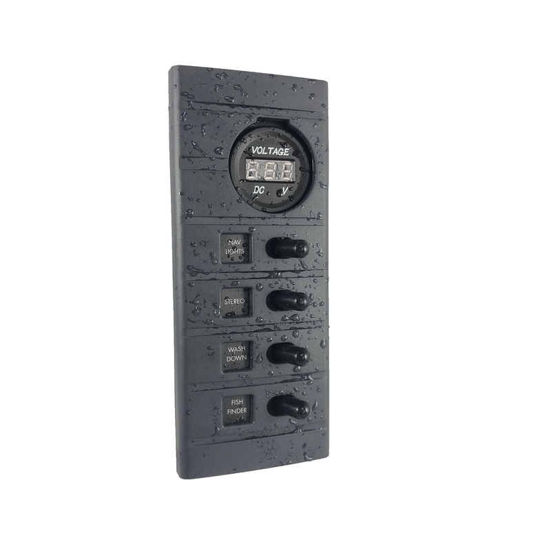 Plastimo tableau elect.etanche connex 4 int+volt