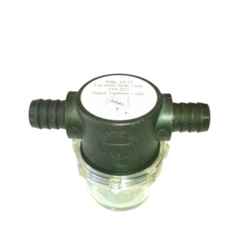 Plastimo filtre avec raccord filete shurflo