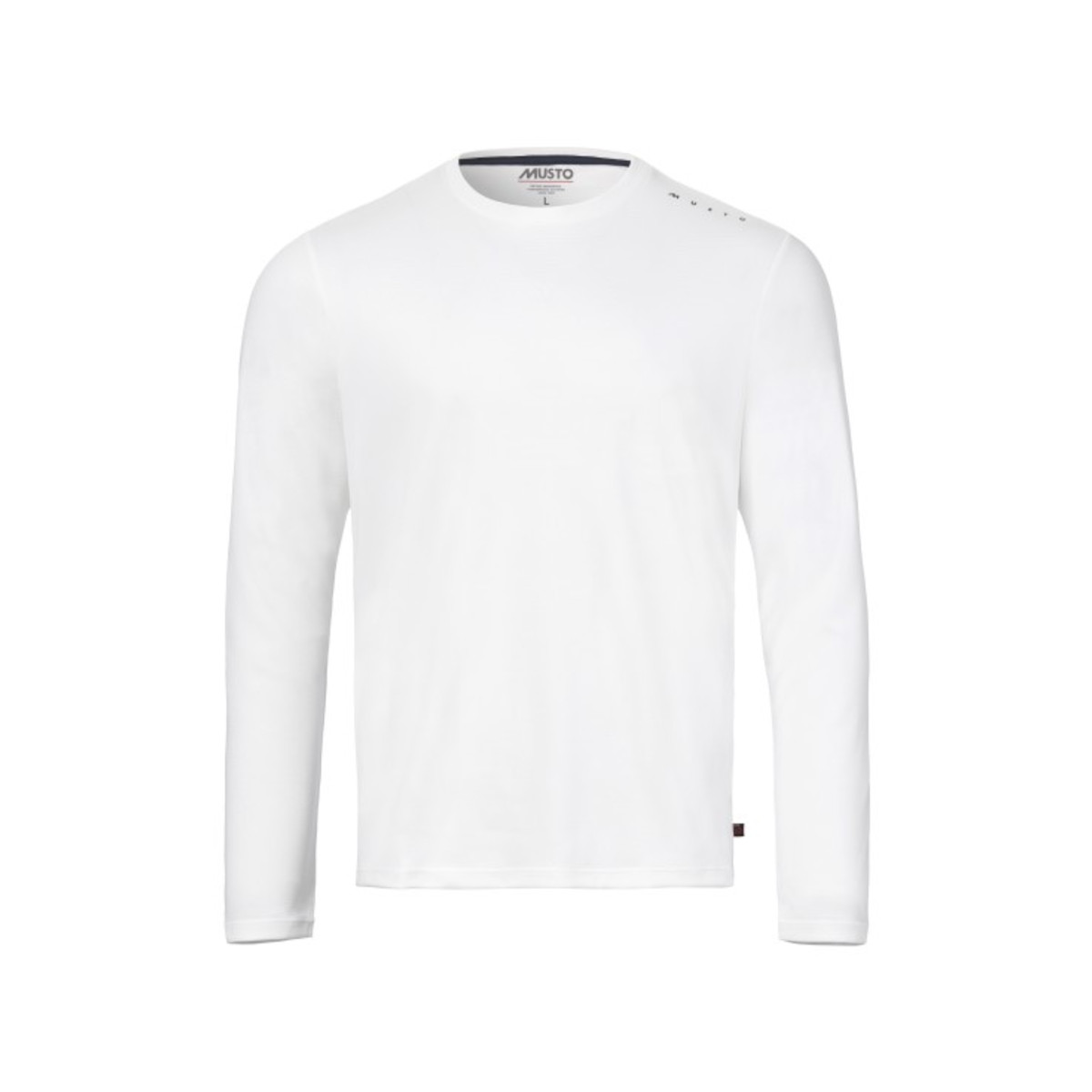 Musto Evolution Crew  T-shirt manches longues anti-UV Homme blanc, taille 4XL