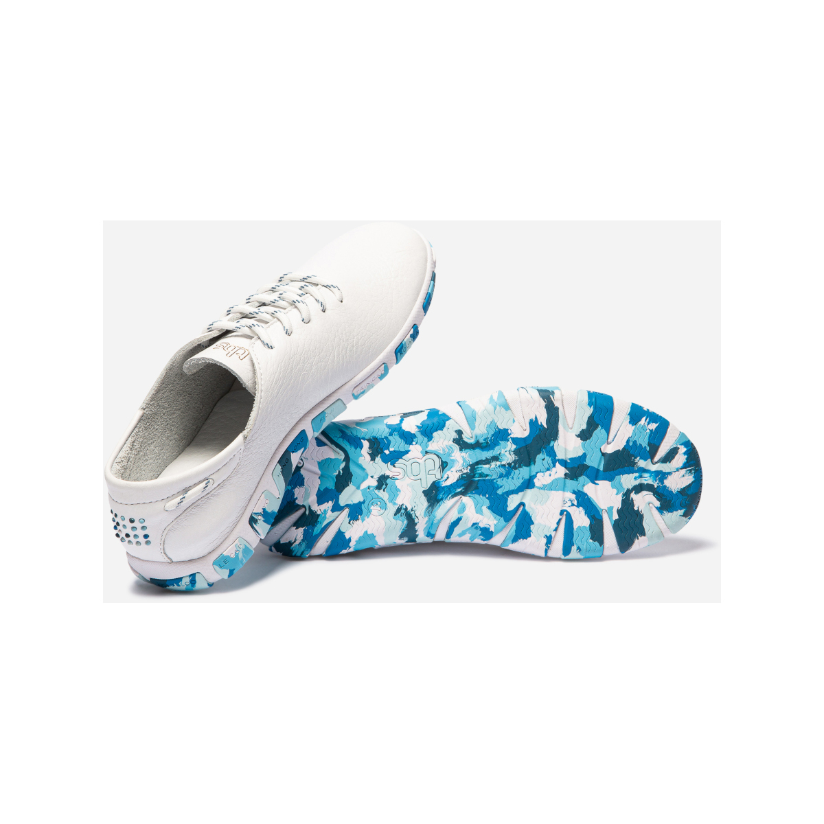 TBS Jazaru chaussure bateau, femme - blanc/camouflage mer, pointure 40